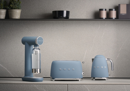 SMEG – niebieski saturator do gazowania wody SKC01SBM