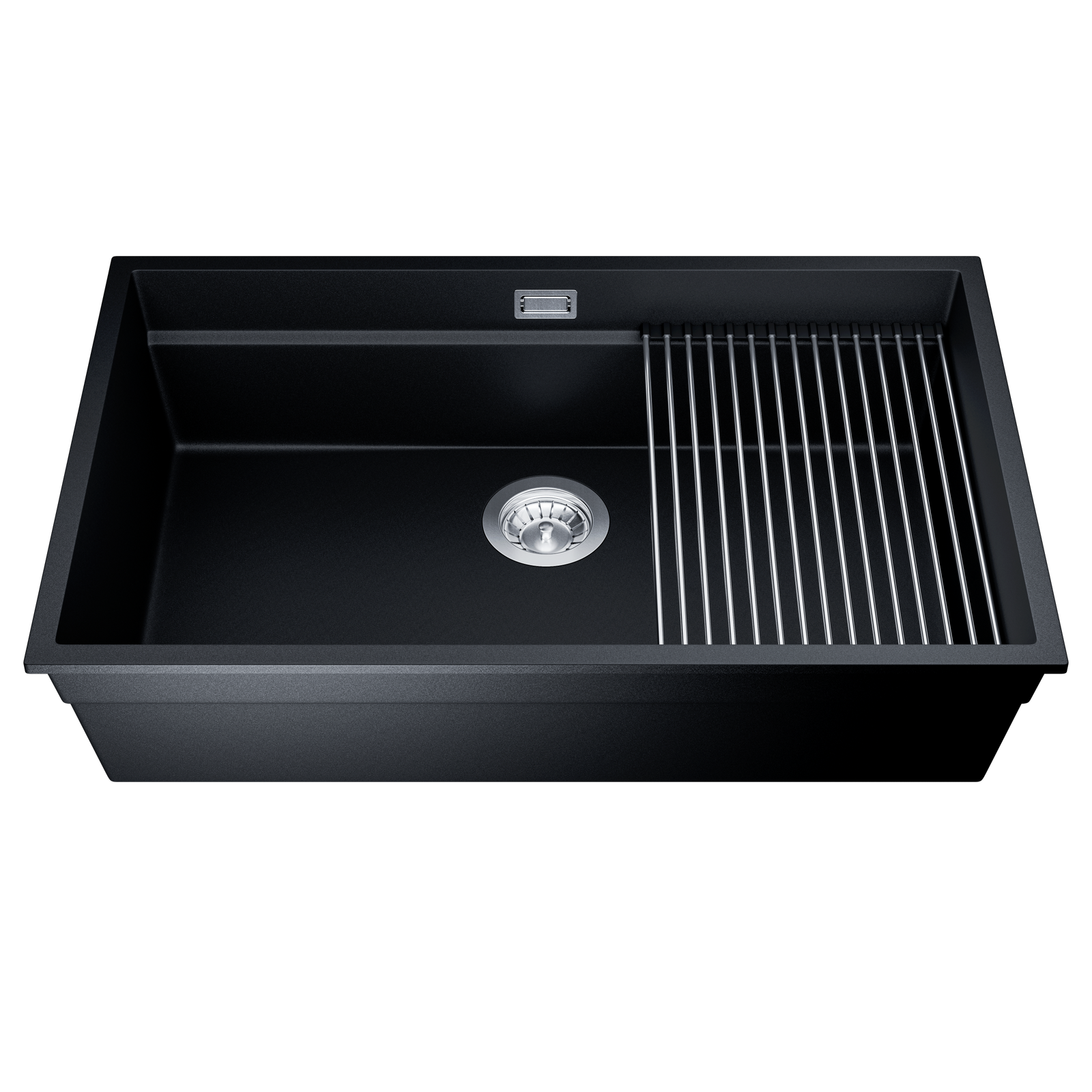 Zlew kuchenny GLOBALO MIRALIO 80.1 BLACK/IX