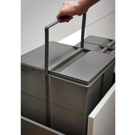 Kosz do segregacji śmieci pod zlewozmywak PEKA PULLBOY VARIO 9XL 900