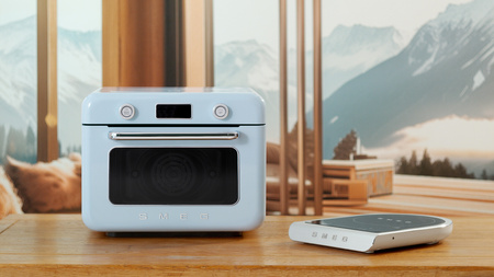 Piekarnik nablatowy z funkcją pary COF01PBEU - Smeg