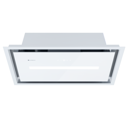 Okap kuchenny podszafkowy GLOBALO SAREDO 60.1 WHITE + turbina TW 2.1