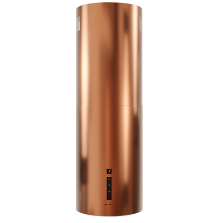 Okap kuchenny wyspowy GLOBALO HEWENO ISOLA 39.2 COPPER MAT