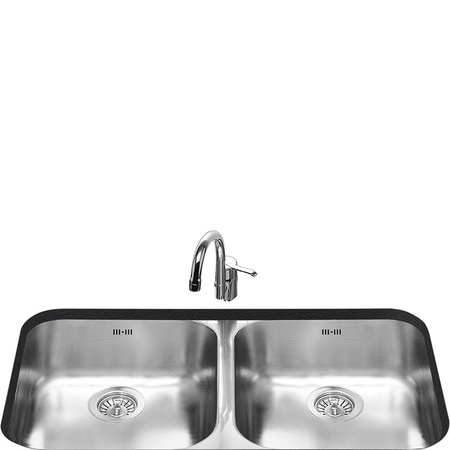 Zlewozmywak ze stali nierdzewnej UM34 - Smeg