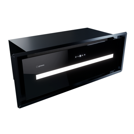 Okap kuchenny podszafkowy GLOBALO PINELIO 80.1 BLACK