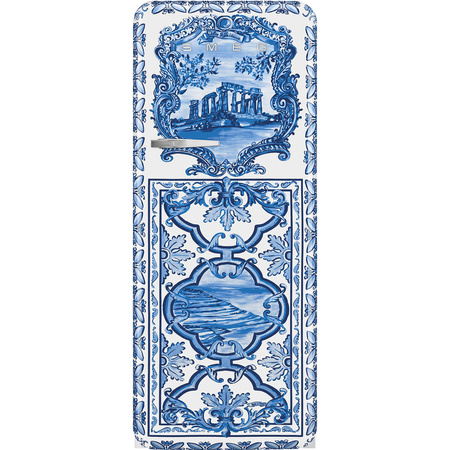 Lodówka chłodziarko zamrażarka wolnostojąca FAB28RDGME6 SMEG Retro Dolce&Gabbana