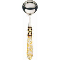 Bugatti ALADDIN GOLD Łyzka do sosów/ kolor perłowa kośc słoniowa ALD1G-04213