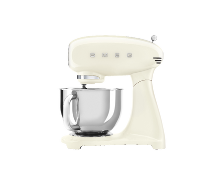 Mikser, jednolity kolor, kremowy SMF03CREU - Smeg
