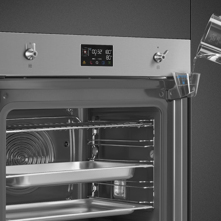 Piekarnik, steam100, Classica SO6302S3PX - Smeg