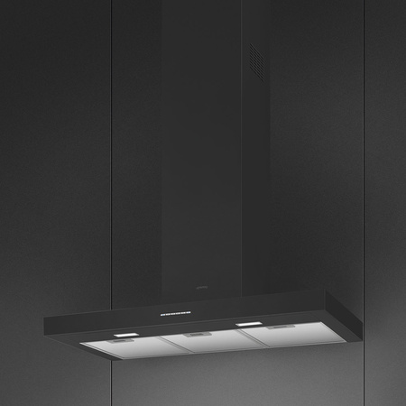 Okap przyścienny, 90 cm, T-kształtny KBT900AE - Smeg