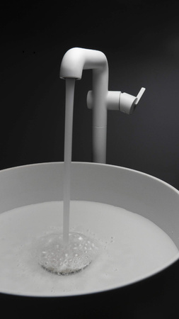 Umywalka granitowa nablatowa CQS_AU4S - Deante