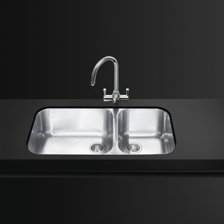 Zlewozmywak ze stali nierdzewnej UM45 - Smeg