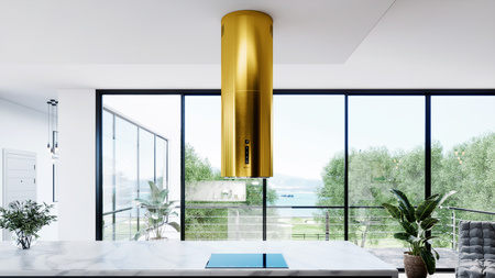 Okap kuchenny wyspowy GLOBALO HEWENO ISOLA 39.2 GOLD