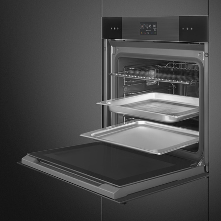 Piekarnik, steam100, Linea, czarny SO6102S3PB3 - Smeg