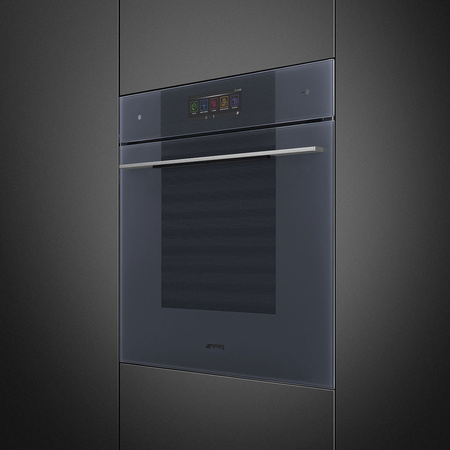 Piekarnik elektryczny z funkcją mikrofali i pary SO6106WAPG - Smeg
