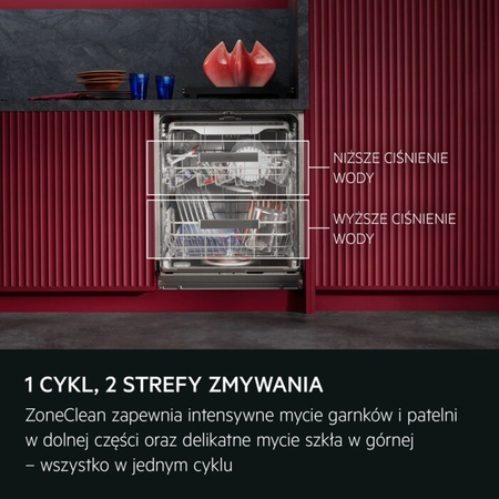 Zmywarka do zabudowy 60cm AEG NG92IA20TK 9000 SmartSelect zużycie wody 8,4 l