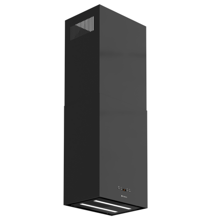 Okap kuchenny wyspowy GLOBALO WERNO ISOLA 40.2 BLACK