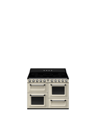 Kuchnia wolnost, 110cm, Victoria, krem. TR4110IP2 - Smeg