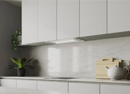 Okap kuchenny podszafkowy 55cm CIARKO JOCKER UNO biały CDZ5506B