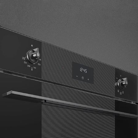 Piekarnik, 60 cm, Linea, czarny SF6100VB3 - Smeg