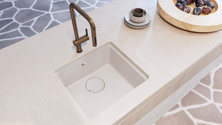 Zlewozmywak granitowy 1-komorowy ZKM_A10A - Deante