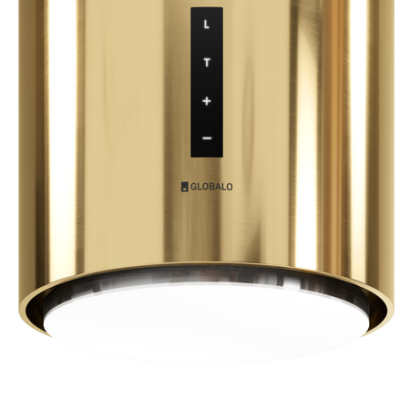 Okap kuchenny wyspowy GLOBALO HEWENO ISOLA 39.2 LIGHT GOLD