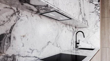 Okap kuchenny podszafkowy GLOBALO SUMOTION 60.1 H2H INOX