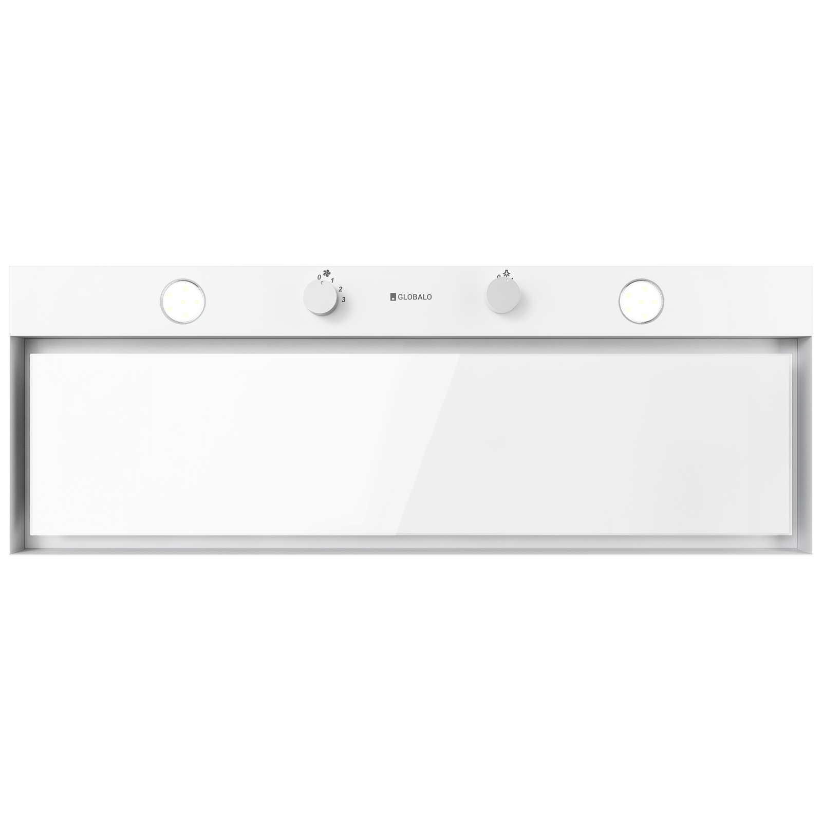 Okap kuchenny podszafkowy GLOBALO FLUXIME 90.1 WHITE + turbina TW 1.2