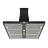 Okap kuchenny wyspowy GLOBALO NOMINA ISOLA 90.4 SENSOR BLACK