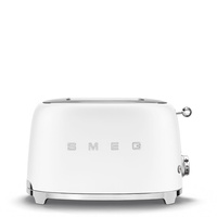 Toster, dwie kromki, biały mat TSF01WHMEU - Smeg