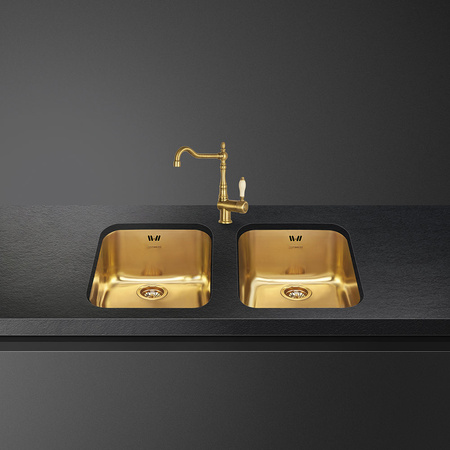 Zlewozmywak ze stali nierdzewnej UM40 - Smeg