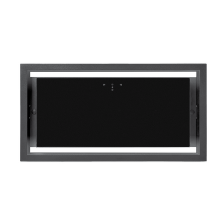 Okap kuchenny podszafkowy CIARKO Design DUO czarny 74cm - CDZ7405C