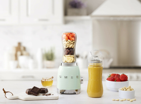 Blender mini, pastelowa zieleń PBF01PGEU - Smeg