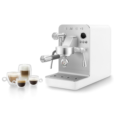 Ekspres do kawy, kolbowy EMC02WHMEU - Smeg