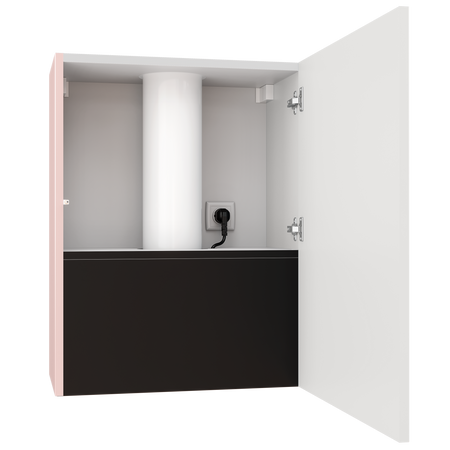 Okap kuchenny przyścienny GLOBALO LOWIO 60.1 BL / VELVET ROSE