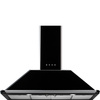 Okap kuchenny, Victoria, 110 cm, czarny KT110BLE - Smeg