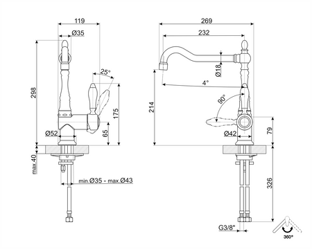 Bateria MIR6O-2 - Smeg
