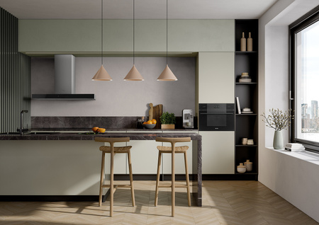 Urządz. kompak., steam100, Linea, czarny SO4102S3B3 - Smeg
