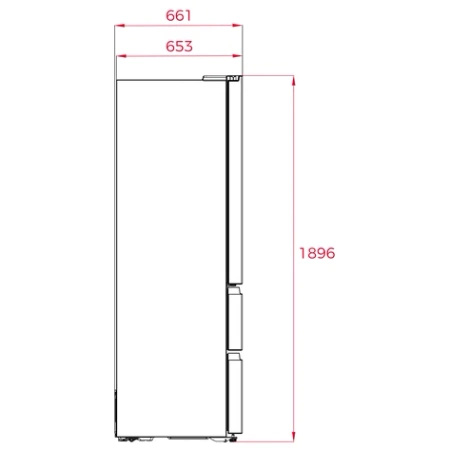 Chłodziarko-zamrażarka TEKA French Door No Frost z systemem antybakteryjnym - RFD 77825 GBK EU