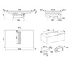 Płyta indukcyjna z okapem HOBD482D2 - Smeg