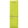 Lodówka chłodziarko zamrażarka SMEG Retro limonkowy FAB32RLI6