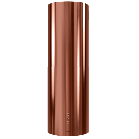 Okap kuchenny wyspowy GLOBALO CYLINDRO ISOLA 39.7 COPPER