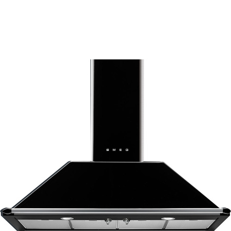 Okap kuchenny, Victoria, 110 cm, czarny KT110BLE - Smeg