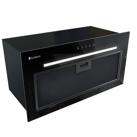 Okap kuchenny podszafkowy GLOBALO ERENISO 60.1 BLACK