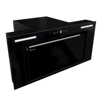 Okap kuchenny podszafkowy GLOBALO MATERI 60.1 BLACK