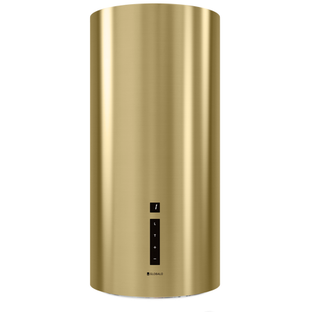 Okap kuchenny przyścienny GLOBALO HEWENO 39.3 LIGHT GOLD MAT