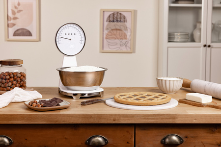 Waga kuchenna, biały KSF01WHWW - SMEG