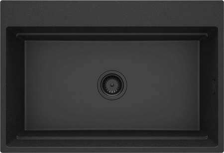 Zlewozmywak granitowy magnetyczny 1-komorowy ZRM_G10B - Deante