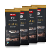 Kawa ziarnista MIELE Black Edition BIO Espresso 4x250g - 11029600