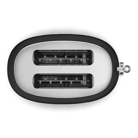 Toster, dwie kromki, czarny mat TSF01BLMEU - Smeg