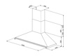 Okap kuchenny KD150HXE - Smeg